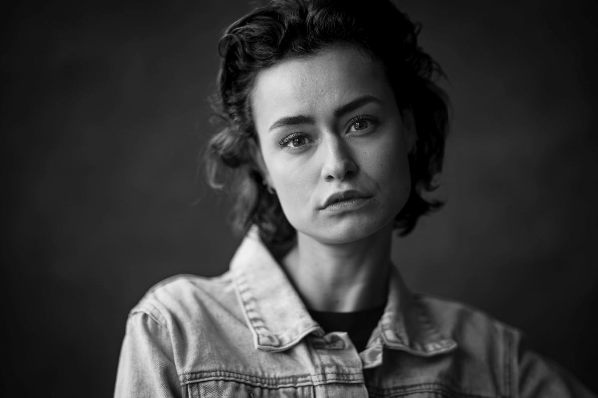 Schwarz-Weiß-Portraitfotografie von Mike Günther