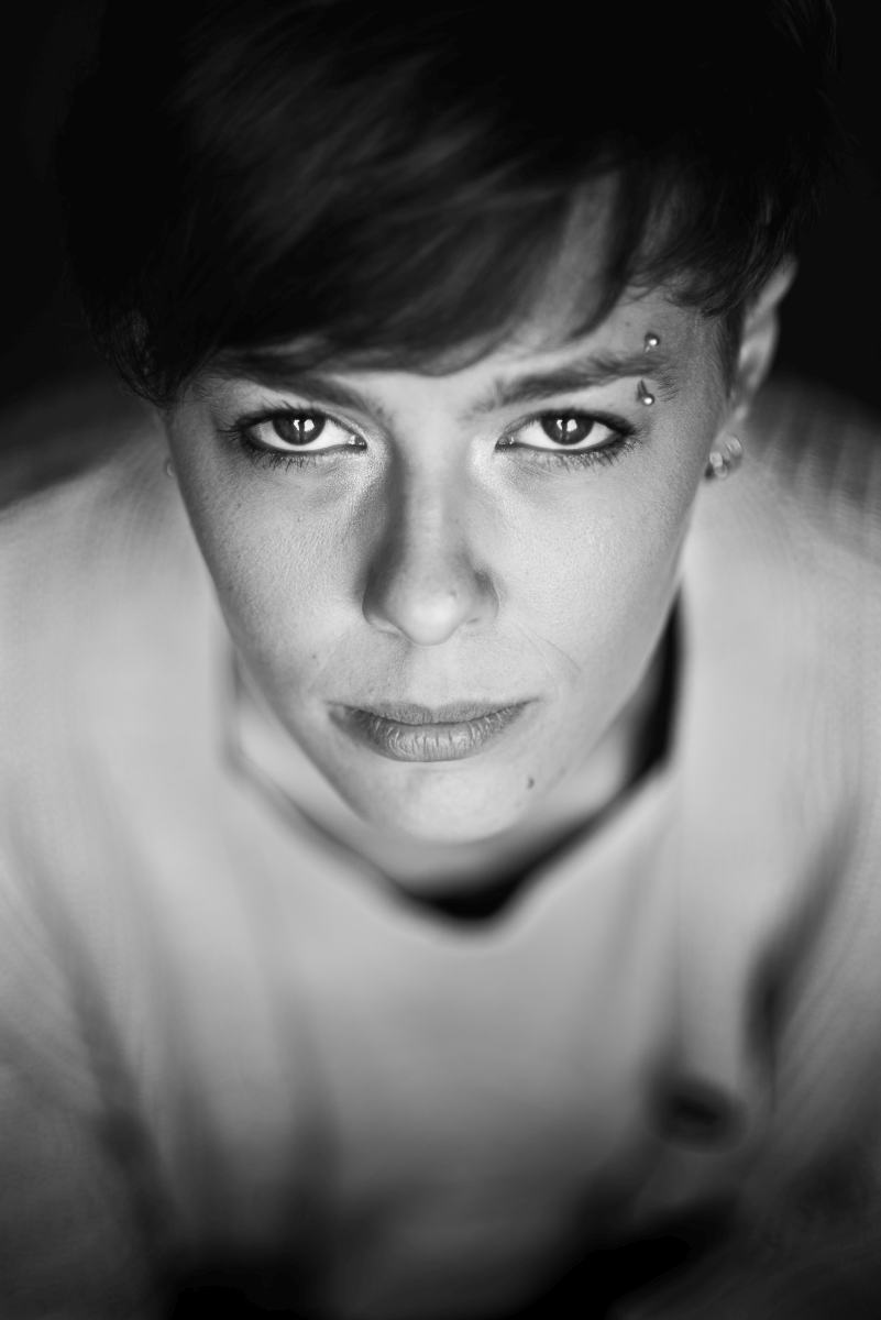 Schwarz-Weiß-Portraitfotografie von Mike Günther