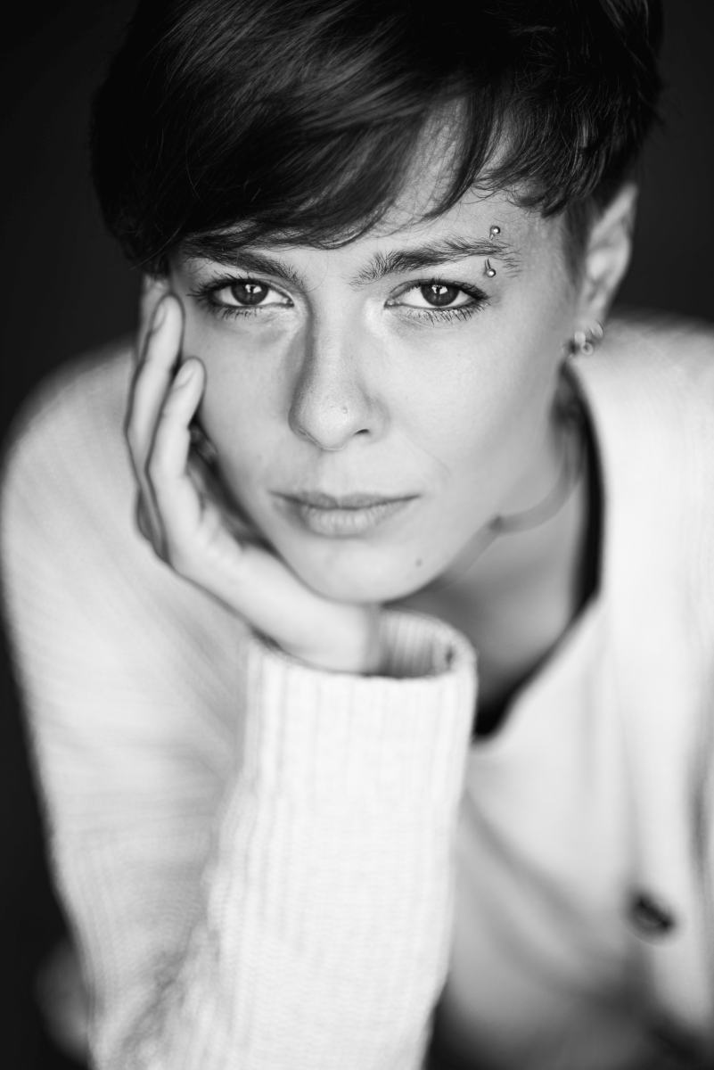Schwarz-Weiß-Portraitfotografie von Mike Günther
