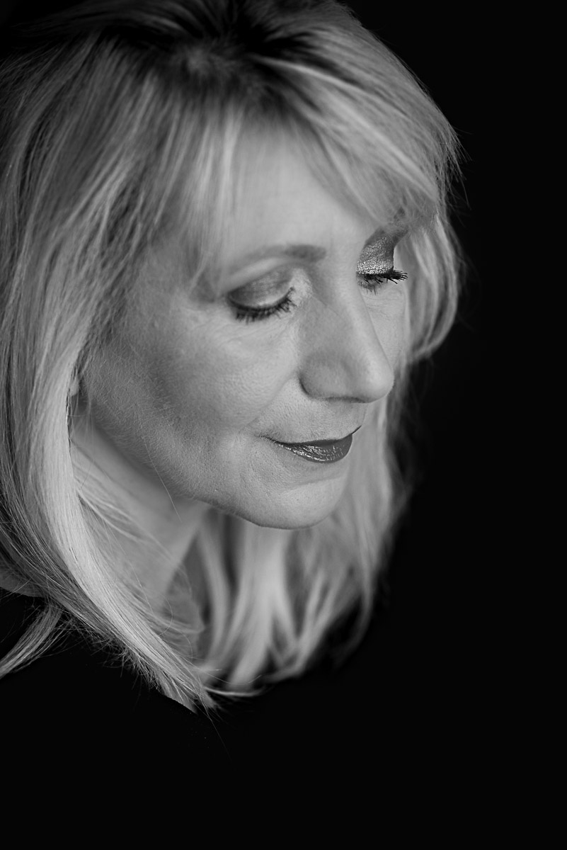Schwarz-Weiß-Portrait von Lydia