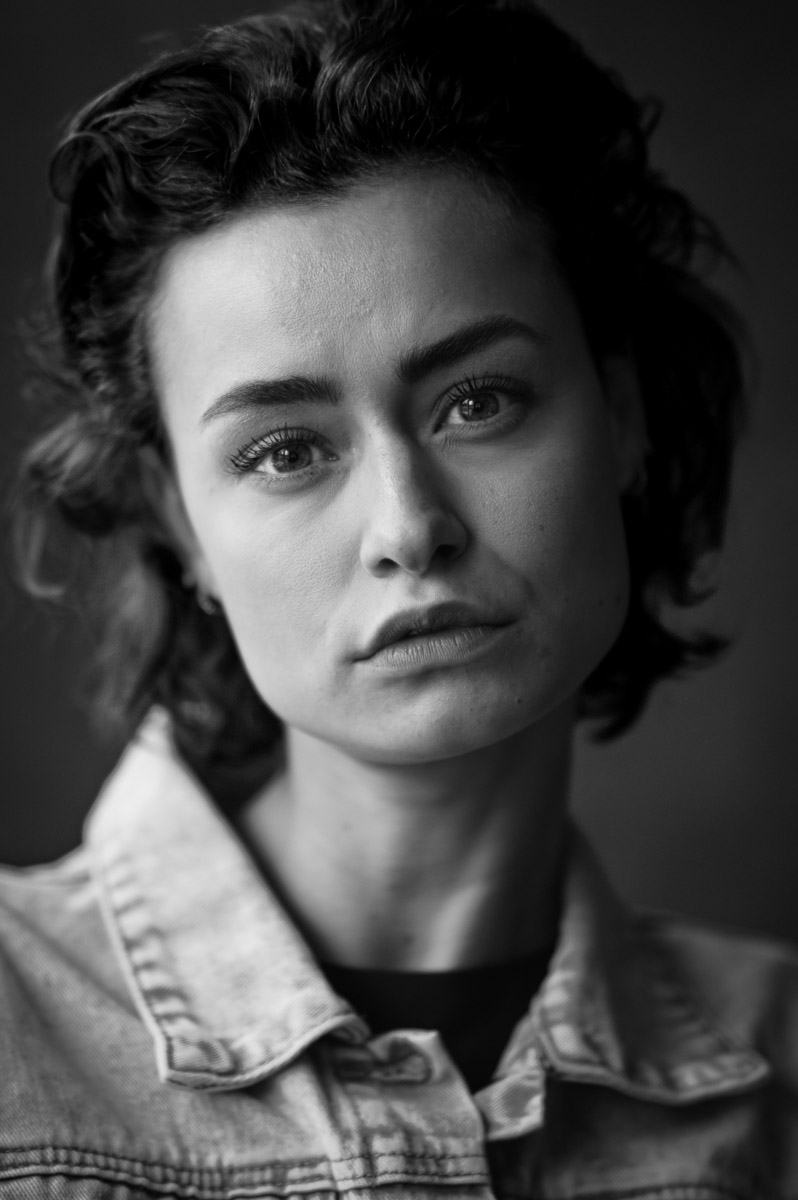 Schwarz-Weiß-Portraitfotografie von Mike Günther